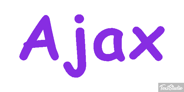 Ajax Effetto testo