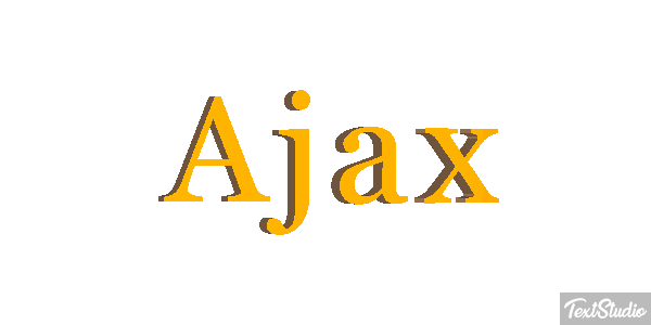 Ajax Effetto testo