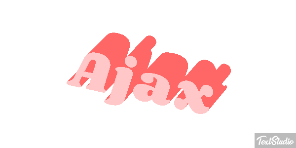 Ajax Effetto testo
