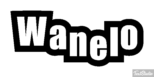 Wanelo テキスト効果