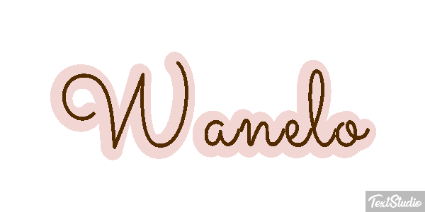Wanelo テキスト効果