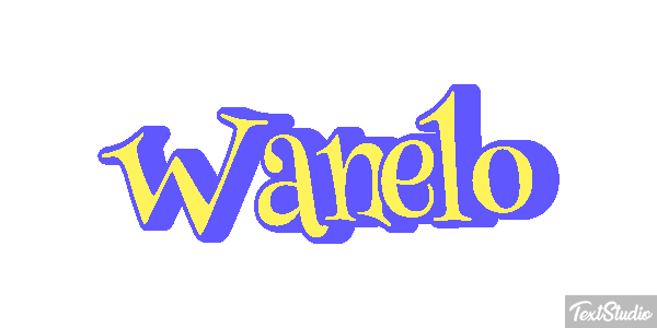 Wanelo テキスト効果