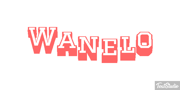 Wanelo テキスト効果