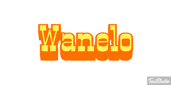Wanelo テキスト効果