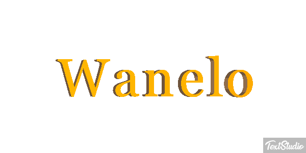 Wanelo テキスト効果