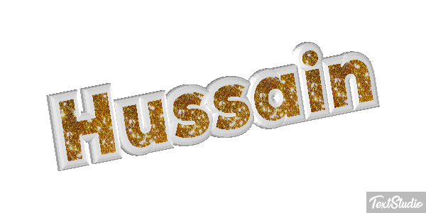 Hussain Text effect