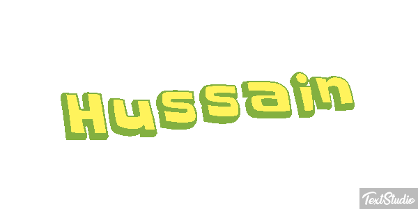 Hussain Text effect