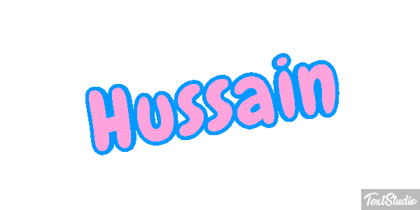Hussain Text effect