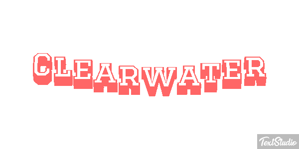 Clearwater Effetto testo