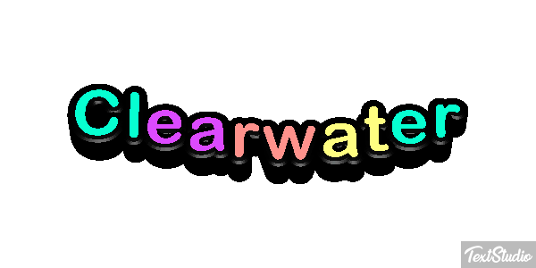 Clearwater Effetto testo