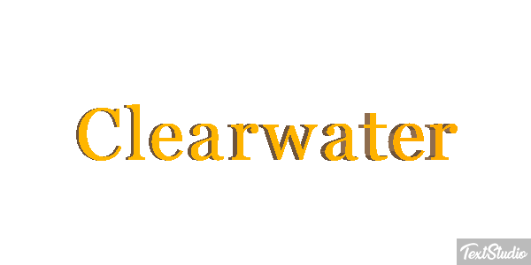 Clearwater Effetto testo