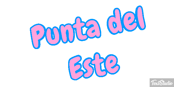 Punta del Este Efecto de texto