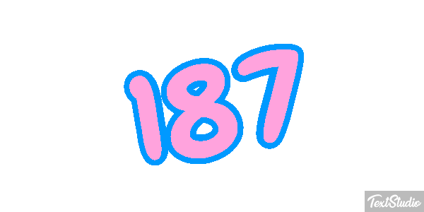 187 Efecto de texto