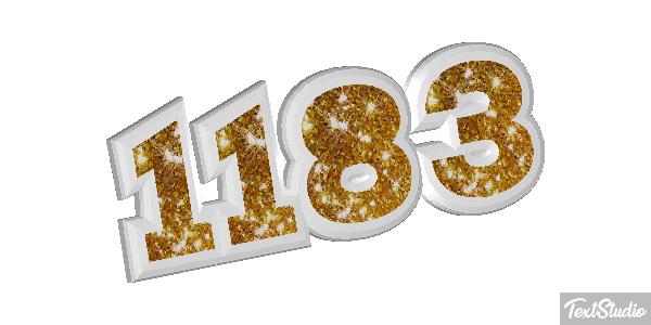 1183 Text effect