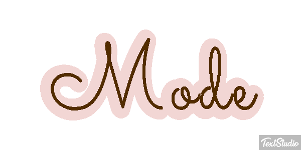Mode Текстовый эффект