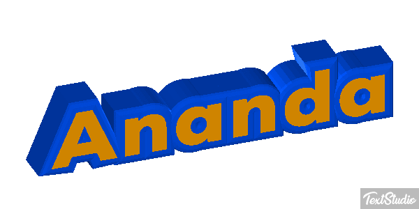 Ananda Text effect