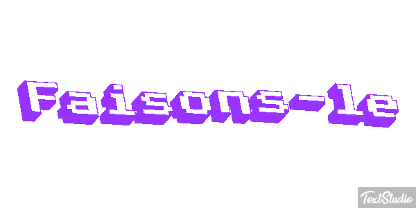 Faisons-le Metin efekti