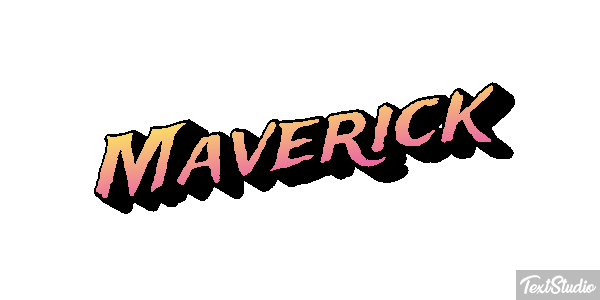 Maverick Efekt tekstowy