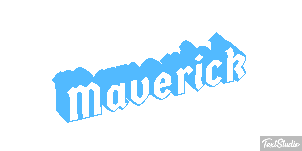 Maverick Efekt tekstowy