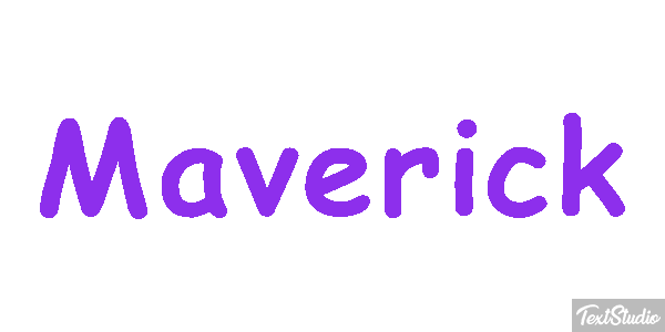 Maverick Efekt tekstowy