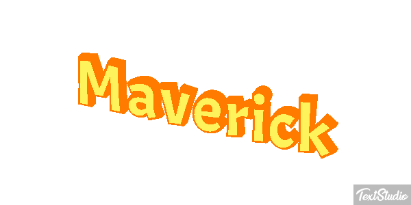 Maverick Efekt tekstowy