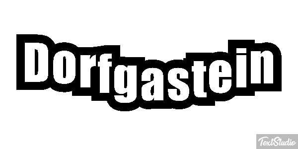 Dorfgastein Efekt tekstowy