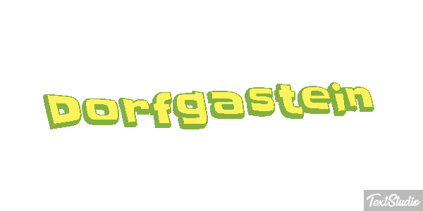 Dorfgastein Efekt tekstowy