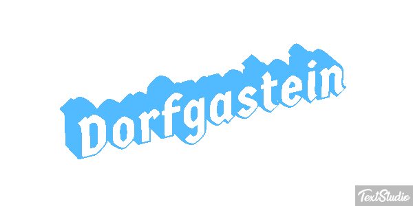Dorfgastein Efekt tekstowy