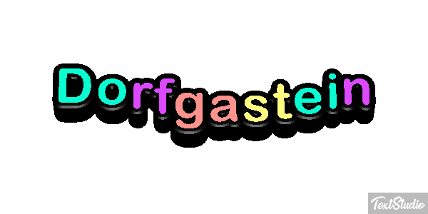 Dorfgastein Efekt tekstowy