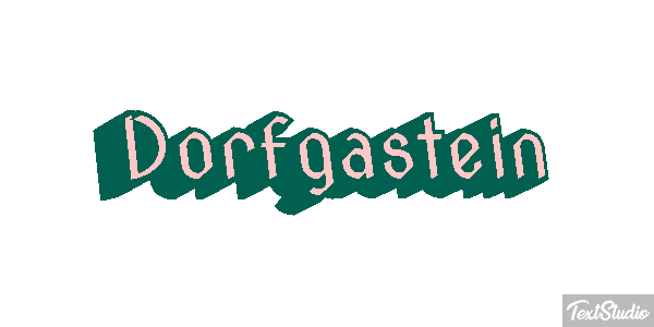 Dorfgastein Efekt tekstowy