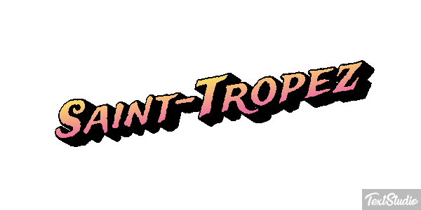 Saint-Tropez Efekt tekstowy