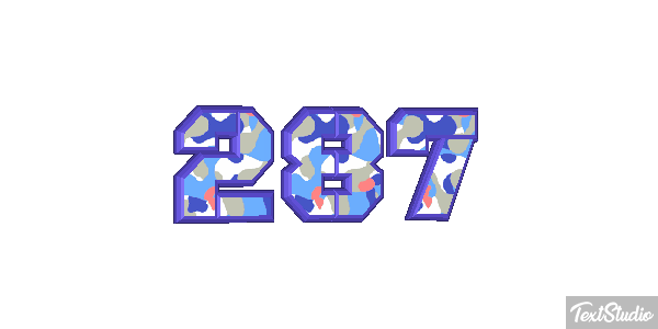 287 Effet de texte