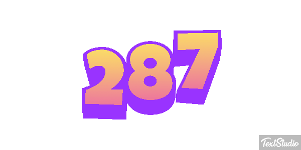 287 Effet de texte