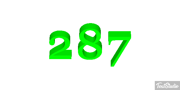 287 Effet de texte