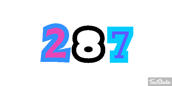 287 Effet de texte