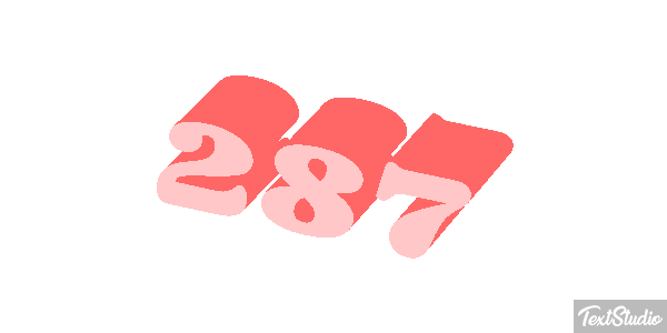 287 Effet de texte