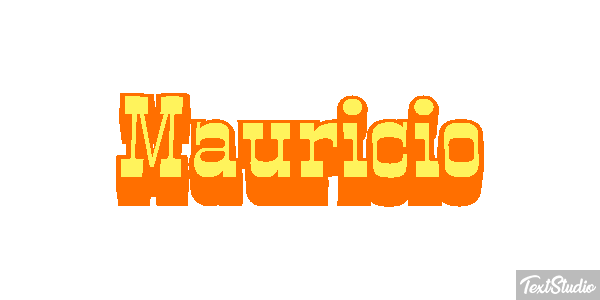 Mauricio Efecto de texto
