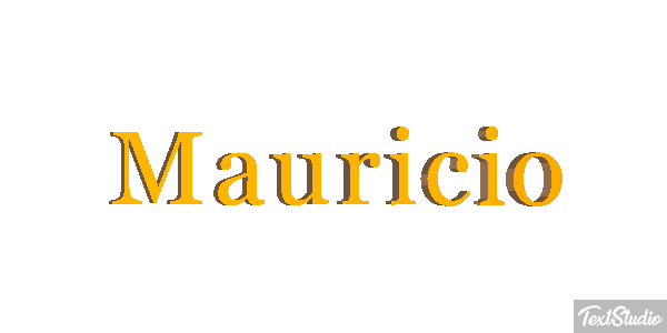 Mauricio Efecto de texto