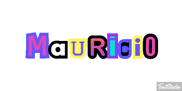 Mauricio Efecto de texto