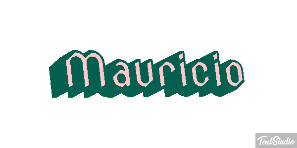 Mauricio Efecto de texto