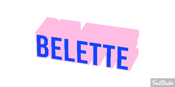 Belette Effetto testo