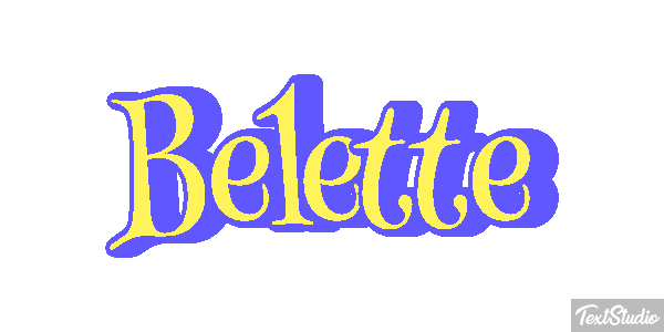 Belette Effetto testo