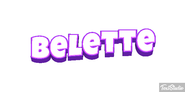 Belette Effetto testo