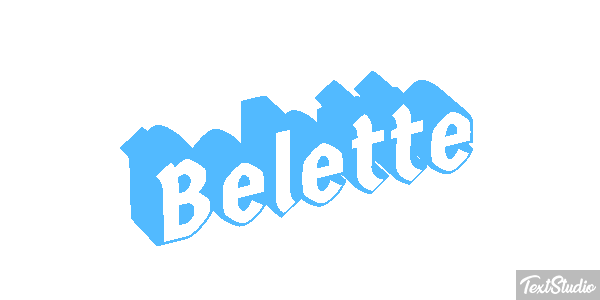 Belette Effetto testo
