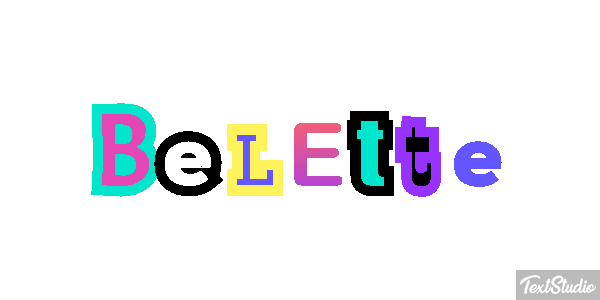 Belette Effetto testo