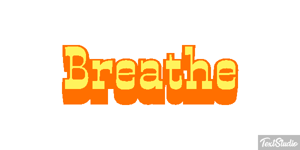 Breathe Text effect
