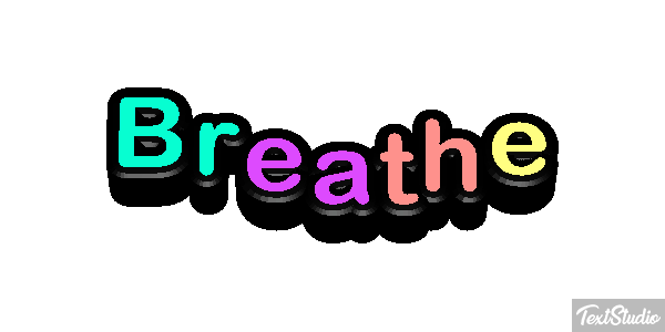 Breathe Text effect