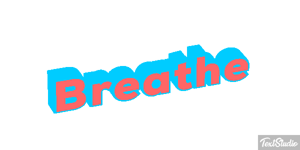Breathe Text effect