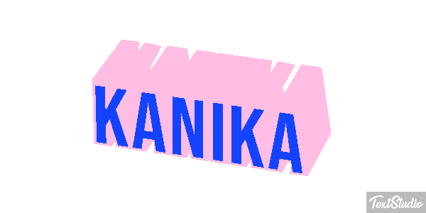 Kanika Текстовый эффект