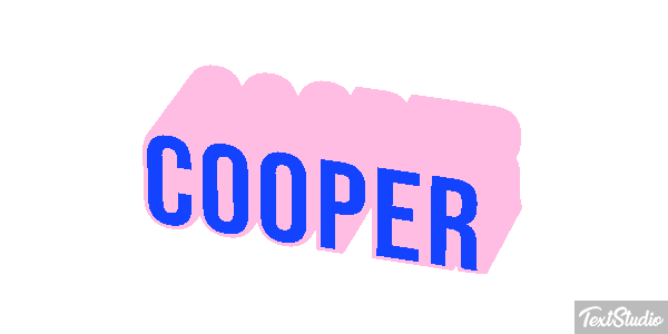 Cooper Effetto testo